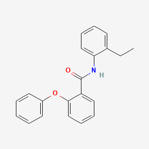 molecular formula C21H19NO2 B5788382 N-(2-ethylphenyl)-2-phenoxybenzamide 