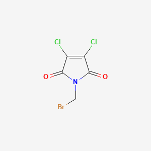 N-Bromomethyl-2,3-dichloromaleimide