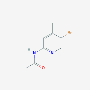 molecular formula C8H9BrN2O B057886 N-(5-Bromo-4-methylpyridin-2-yl)acetamide CAS No. 142404-82-8