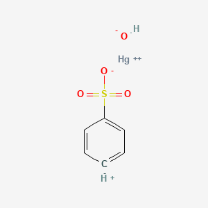 Hydroxy(4-sulfophenyl)mercury