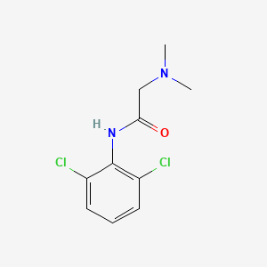 molecular formula C10H12Cl2N2O B5788871 N-(2,6-dichlorophenyl)-N~2~,N~2~-dimethylglycinamide 