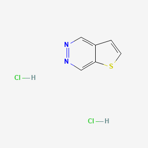 Thieno[2,3-d]pyridazine dihydrochloride