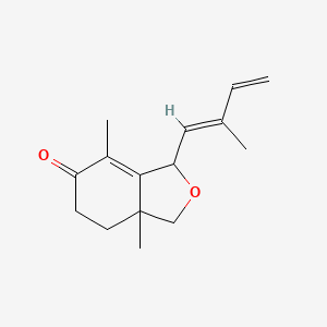 molecular formula C15H20O2 B578891 Anhydrotrisporone CAS No. 17928-78-8