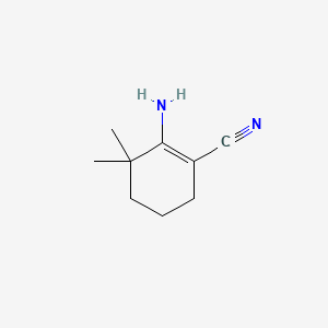 2-Amino-3,3-dimethylcyclohex-1-ene-1-carbonitrile