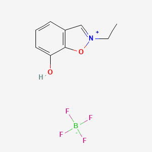 2-Ethyl-7-hydroxybenzisoxazolium fluoroborate
