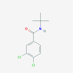 molecular formula C11H13Cl2NO B5790161 N-tert-butyl-3,4-dichlorobenzamide 