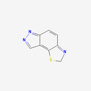 molecular formula C8H5N3S B579017 2H-Thiazolo[5,4-e]indazole CAS No. 19546-91-9