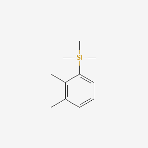 molecular formula C11H18Si B579092 (2,3-Dimethylphenyl) trimethylsilane CAS No. 17961-79-4
