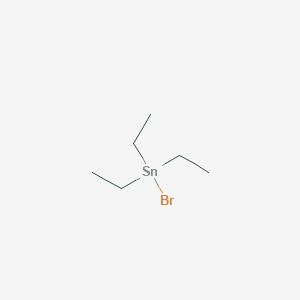 molecular formula C6H15BrSn B057913 Triethyltin bromide CAS No. 2767-54-6