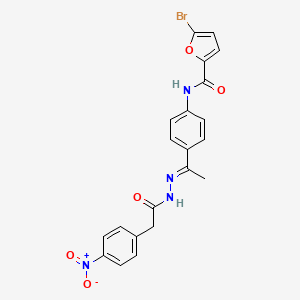 molecular formula C21H17BrN4O5 B5791697 Mmp13-IN-4 