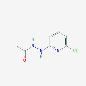 molecular formula C7H8ClN3O B057925 N'-(6-chloropyridin-2-yl)acetohydrazide CAS No. 66999-51-7