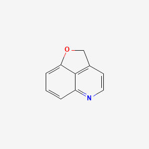 molecular formula C10H7NO B579268 2h-Furo[4,3,2-de]quinoline CAS No. 17368-05-7