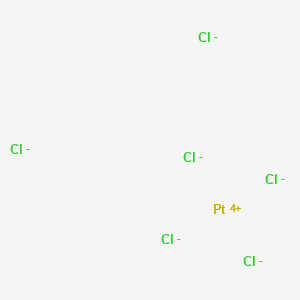 molecular formula C12H7ClO5 B579271 Platinum(4+);hexachloride CAS No. 16871-54-8