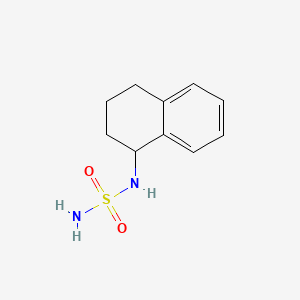 molecular formula C10H14N2O2S B579280 N-(1,2,3,4-Tetrahydro-1-naphthalenyl)sulfuric diamide CAS No. 15211-61-7