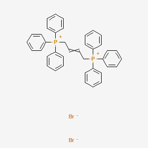 B579308 (But-2-ene-1,4-diyl)bis(triphenylphosphanium) dibromide CAS No. 18189-24-7