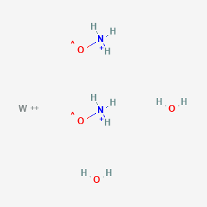 molecular formula H10N2O4W+4 B579371 CID 101288912 CAS No. 15855-70-6