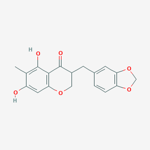 molecular formula C18H16O6 B057939 Ophiopogonanone A CAS No. 75239-63-3