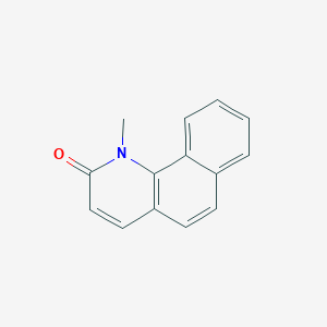 molecular formula C14H11NO B5793954 1-methylbenzo[h]quinolin-2-one 