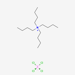 molecular formula C16H36Cl4IN B579413 Tetra-n-butylammonium iodotetrachloride CAS No. 15625-59-9