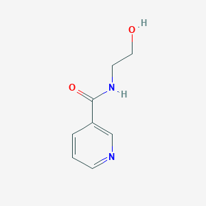 molecular formula C8H10N2O2 B057946 N-(2-Hydroxyethyl)nicotinamide CAS No. 6265-73-2