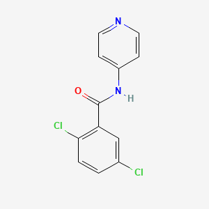 molecular formula C12H8Cl2N2O B5794658 2,5-dichloro-N-(pyridin-4-yl)benzamide 