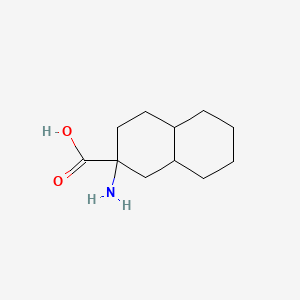 2-Aminodecahydronaphthalene-2-carboxylic acid