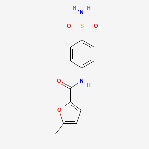 molecular formula C12H12N2O4S B5794861 5-methyl-N-(4-sulfamoylphenyl)furan-2-carboxamide 
