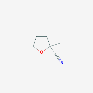 molecular formula C6H9NO B057949 2-Methyltetrahydrofuran-2-carbonitrile CAS No. 19679-75-5