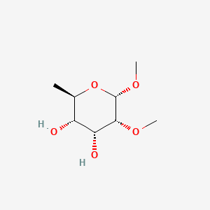 Methyl 2-O-methyl-6-deoxy-alpha-D-allopyranoside