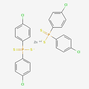 Bis[bis(p-chlorophenyl)phosphinothioylthio]zinc