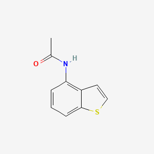 molecular formula C10H9NOS B579516 N-(benzo[b]thiophen-4-yl)acetamide CAS No. 17402-84-5