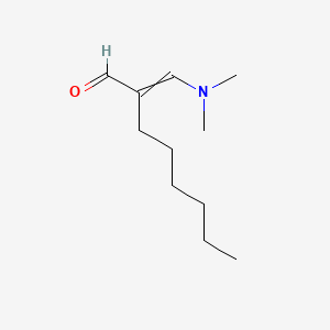2-[(Dimethylamino)methylidene]octanal