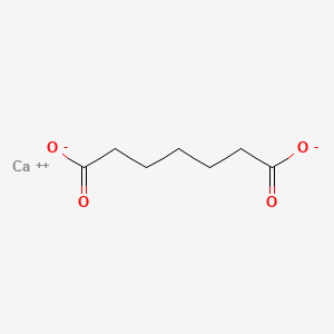 molecular formula C7H10CaO4 B579524 Calcium pimelate CAS No. 19455-79-9