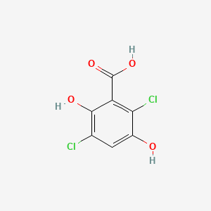 2,5-Dichloro-3,6-dihydroxybenzoic acid