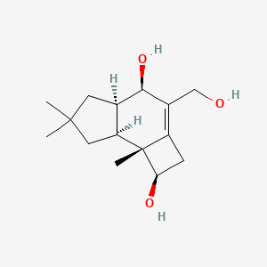 molecular formula C15H24O3 B579531 Illudol CAS No. 16981-75-2