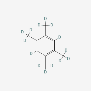 molecular formula C10H14 B579532 1,2,4,5-Tetramethylbenzene-d14 CAS No. 15502-50-8