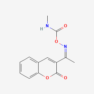 3-[1-(N-Methylcarbamoyloxyimino)ethyl]coumarin