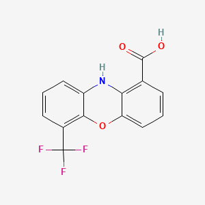 6-(Trifluoromethyl)-10H-phenoxazine-1-carboxylic acid