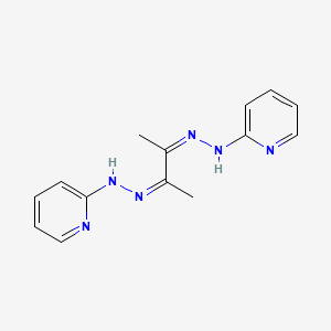 Biacetyl bis[(pyridin-2-yl)hydrazone]