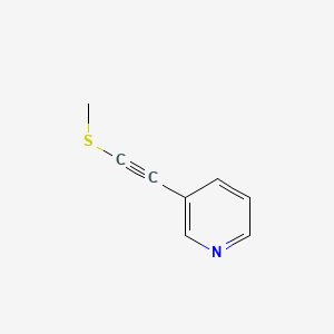 3-((Methylthio)ethynyl)pyridine
