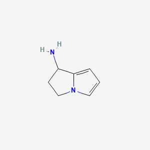 2,3-dihydro-1H-pyrrolizin-1-amine