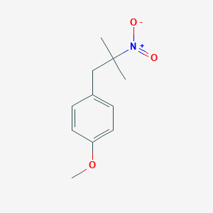 molecular formula C11H15NO3 B057961 1-Methoxy-4-(2-methyl-2-nitropropyl)benzene CAS No. 85628-47-3
