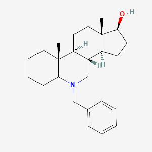 6-Benzyl-6-azaandrostan-17beta-ol