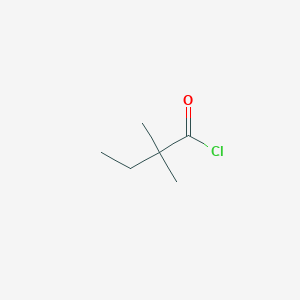 molecular formula C6H11ClO B057964 2,2-Dimethylbutyryl chloride CAS No. 5856-77-9