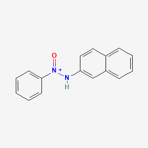 molecular formula C16H13N2O+ B579660 2-(Phenyl-ONN-azoxy)naphthalene CAS No. 16954-76-0