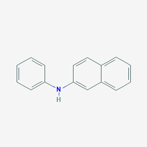 molecular formula C16H13N<br>C10H7NHC6H5<br>C16H13N B057967 N-Phenyl-2-naphthylamine CAS No. 135-88-6