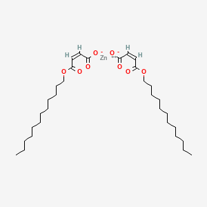 molecular formula C32H54O8Zn B579693 Zinc Dodecyl Maleate CAS No. 16898-75-2