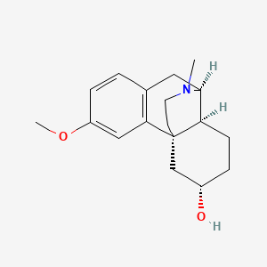 molecular formula C18H25NO2 B579699 (14alpha)-3-Methoxy-17-methylmorphinan-6alpha-ol CAS No. 18067-41-9