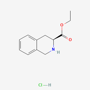 molecular formula C12H16ClNO2 B579707 H-Tic-Oet.HCl CAS No. 15912-56-8