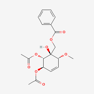 molecular formula C19H22O8 B579716 Seneol CAS No. 17550-39-9